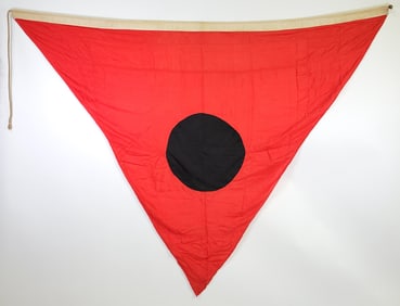 Spanish American War Era US Navy Battle Pennant Flag
