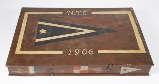 Nantucket Yacht Club Signal Flag Box