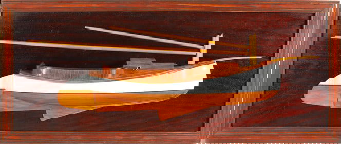 Mark A. Sutherland Handmade "Racing Catboat", circa 2025