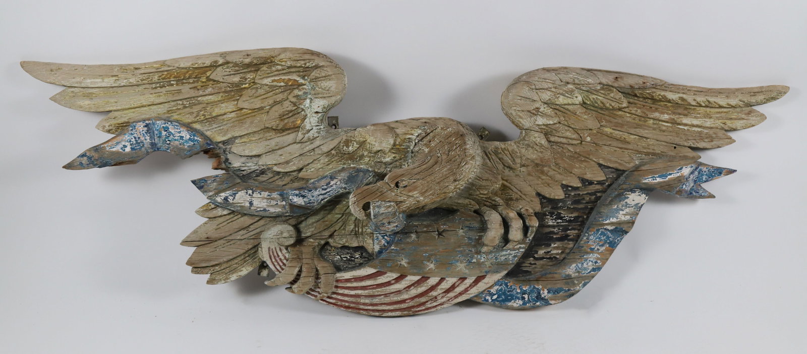 Carved Spread Winged American Eagle, 19th Century (1 of 6)