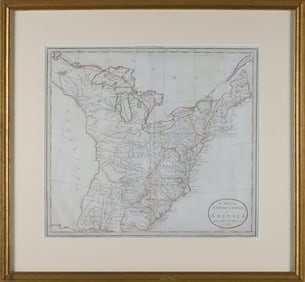 A Map of the United States of America, Agreeable to the Peace of 1783
