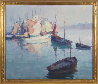George Kennedy Brandriff Oil on Canvas