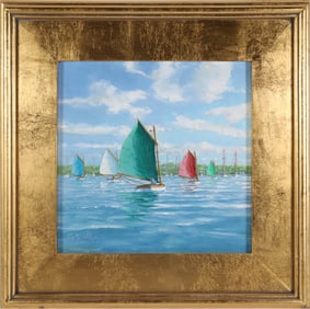 Greg Hill Oil on Linen "Rainbows"
