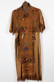 1940s Vintage Campfire Dress