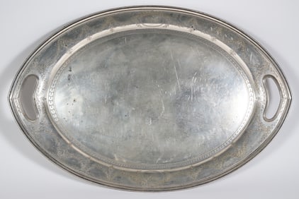 Vintage Bigelow, Kennard & Co. Sterling Silver Serving Tray
