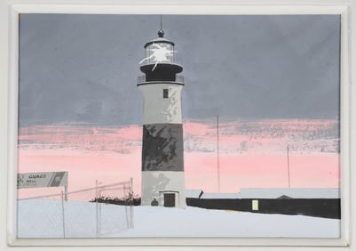 John Austin Tempera on Board "Sunrise at Sankaty"