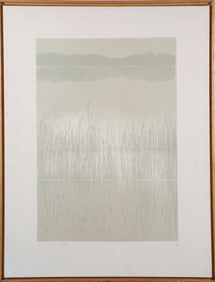 Robert Bushong Silkscreen Print "Long Pond Nantucket"