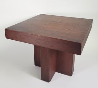 Milo Baughman Model 1922 Walnut Occasional Table