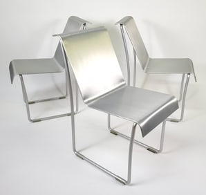 Three Frank Gehry Superlight Chairs for Emeco