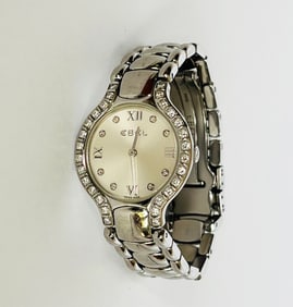 Ebel Beluga Stainless Steel and Diamond Lady's Wristwatch