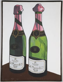 Maggie Meredith Oil on Canvas "Twin Mumms"