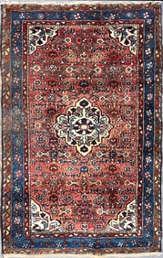 Vintage Oriental Scatter Rug
