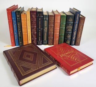 Collection of Twelve Leatherbound Easton Press Edition Books