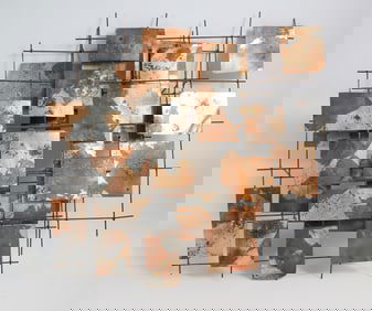 Sid Godfried Metal Wall Sculpture