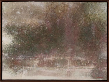 Paul Lapaglia Oil on Canvas "Nantucket Fall"
