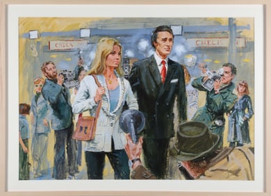 Mogens Amdi Thorsen Tempera on Board "Paparazzi"