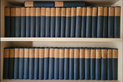 Forty-Six Volumes: "Collection of Waverley Novels", Limited Edition #163/1000