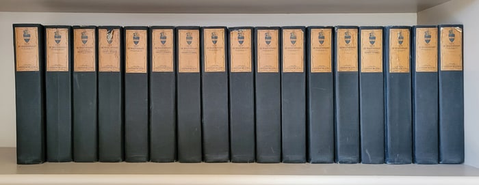 Seventeen Volumes: "The Life Work of Henri Rene Guy de Maupassant"
