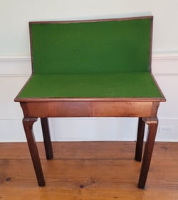 Mahogany Gateleg Game Table, 19th Century