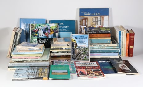 Collection of Approximately 50 Nantucket and New England Books