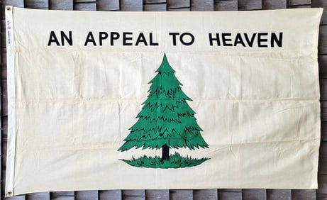 Vintage Washington’s Cruisers Appeal To Heaven Early American Revolutionary War Flag