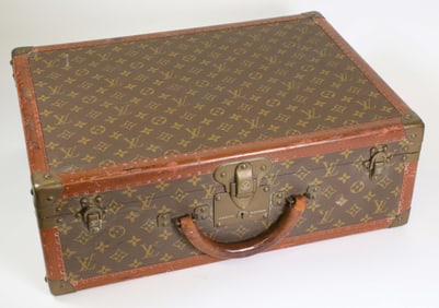 Vintage Louis Vuitton Bristen Monogram Canvas Hard-Sided Travel Suitcase