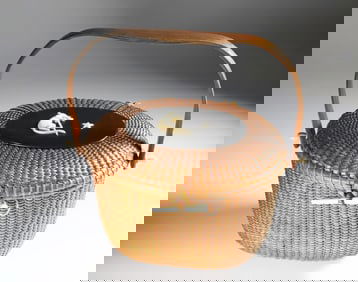 Jose Formoso Reyes Nantucket Friendship Basket, circa 1954