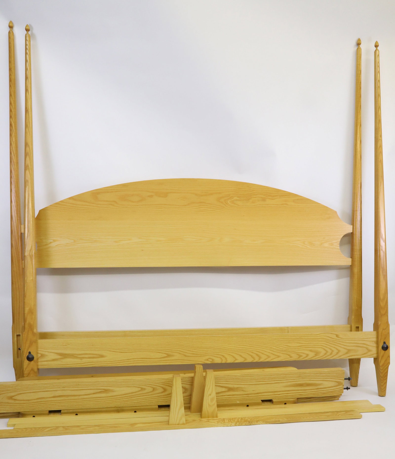 Stephen Swift Ash King Size Four Poster Bed (1 of 4)