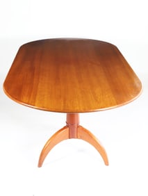 Stephen Swift Cherry Oval Double Pedestal Dining Table
