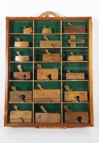 Vintage Cased Collection of Carpenter's Molding Planes