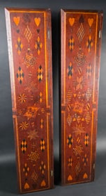 Fine Pair of Antique Sailor Made Rectangular Tool Boxes, 19th century