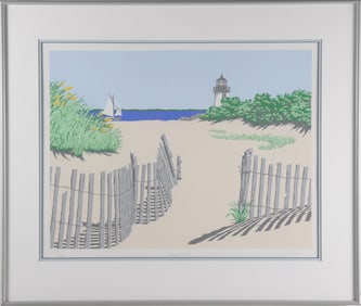 Eric Holch Limited Edition Silk Screen "Harbor Sail"