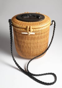 G.L. Brown Nantucket Shoulder Bag Friendship Basket