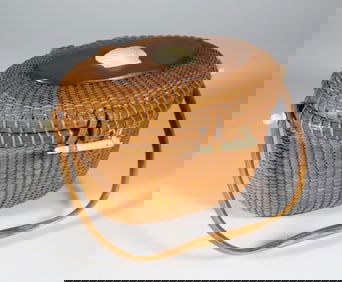 Jose Formoso Reyes Nantucket Friendship Basket, circa 1970