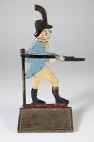 Antique Cast Iron Painted "Little Heiskell" Doorstop