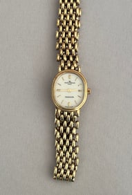 14k Gold Baume & Mercier Geneve Lady's Gold Wristwatch Retailed by Tiffany & Co.