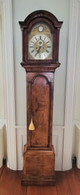 Stephen Pyke - London, Burr-Walnut Queen Anne Tall Case Clock, circa 1725-1750