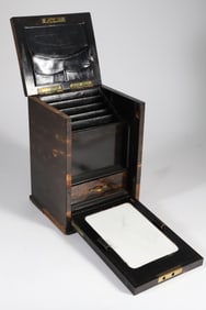 Edwards & Jones London Traveling Writing Box, 19th Century