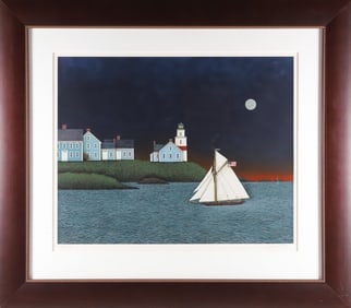 Ted Jeremenko Limited Edition Lithograph "Evening Return"