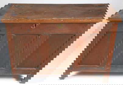 Diminutive English Oak Coffer, 18th/19th Century