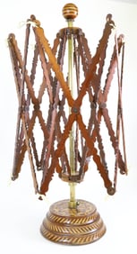 English Inlaid and Cut Wood Swift, 19th Century