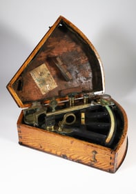 Marseille Boxed Sextant, 19th Century