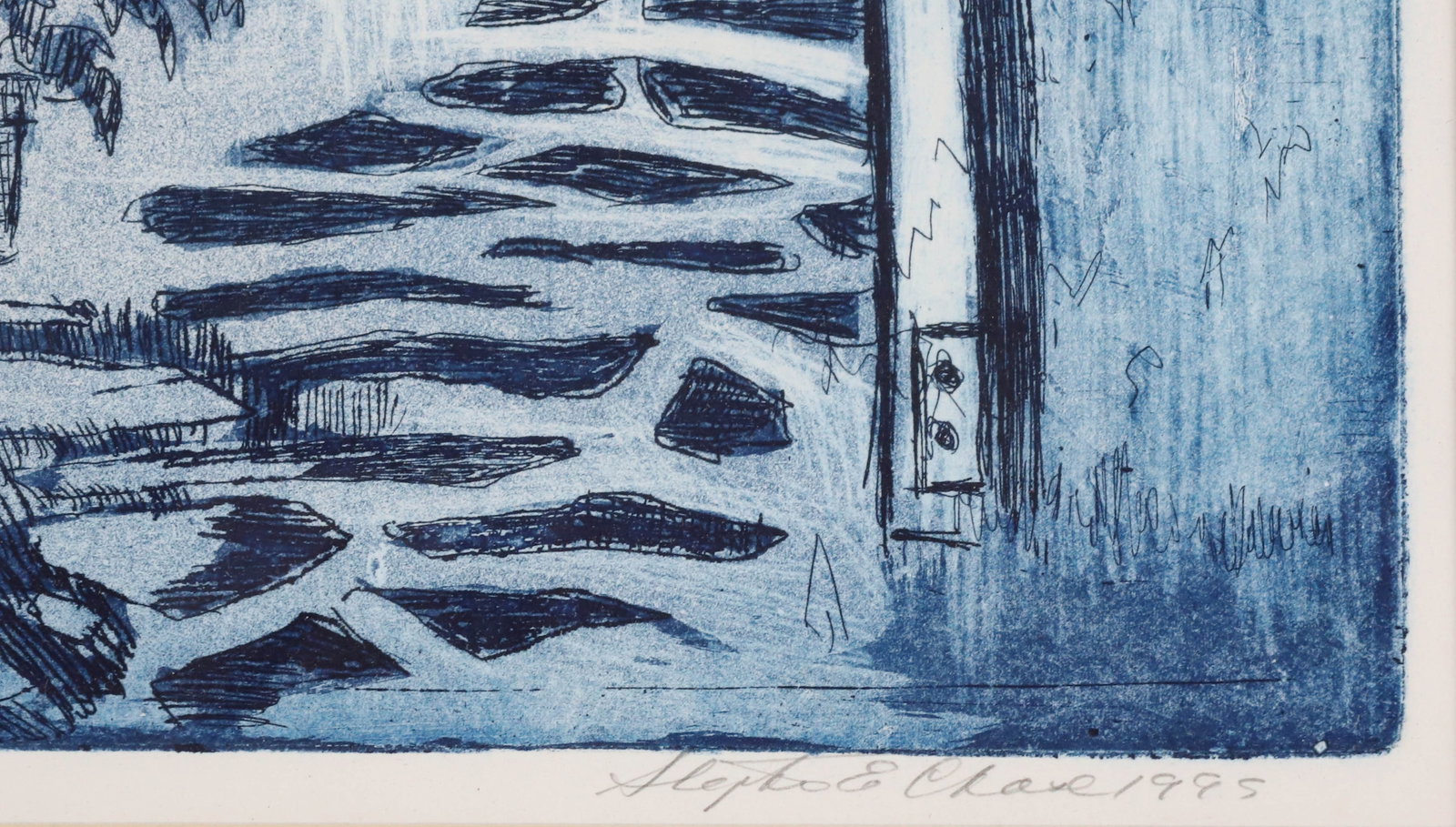 Stephen E. Chase Etching "The Chanticleer", circa 1995 - 5