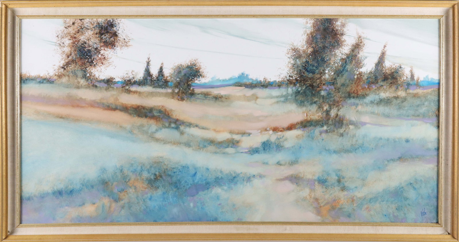 Warren Krebs Oil On Canvas "Sanford Farm" (1 of 4)