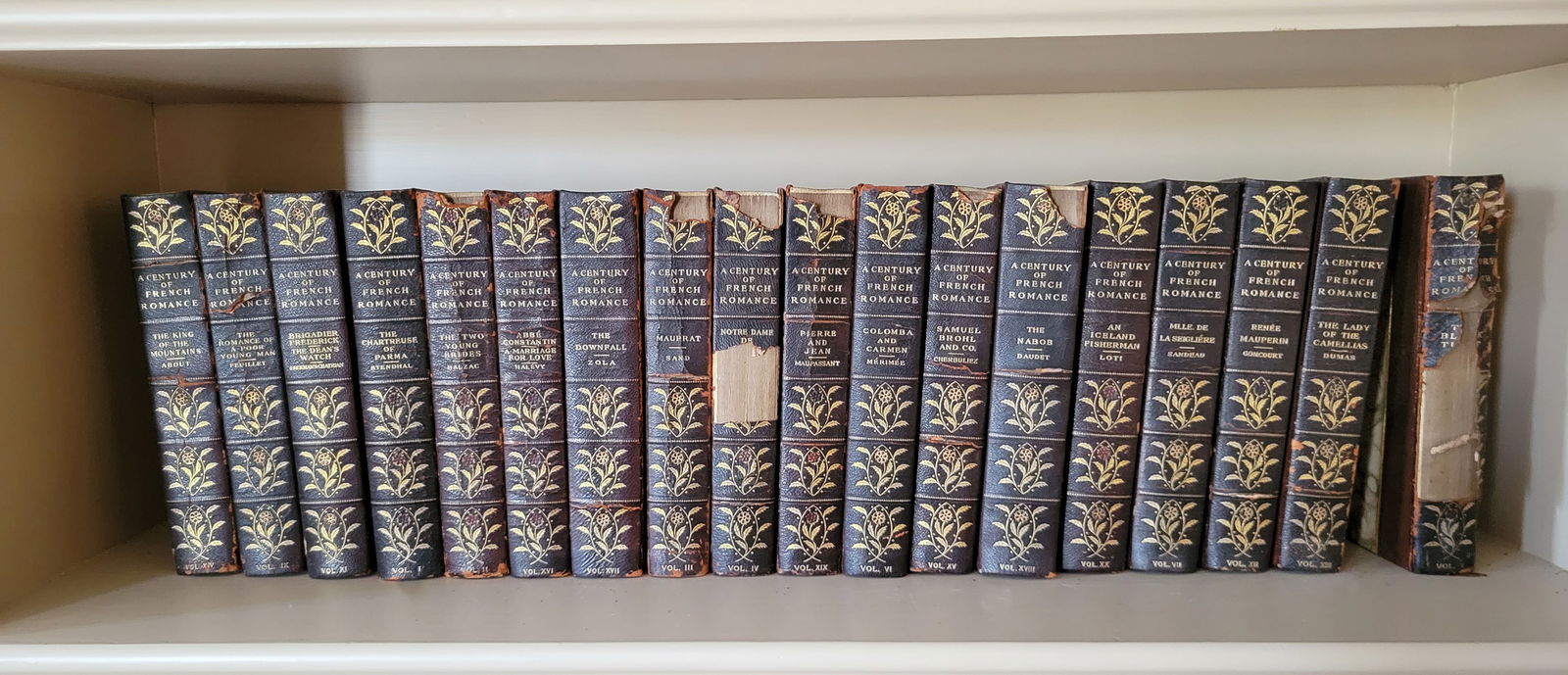 18 Volumes: "A Century of French Romance", Parisian Edition, Limited Edition #48/1000 (1 of 4)
