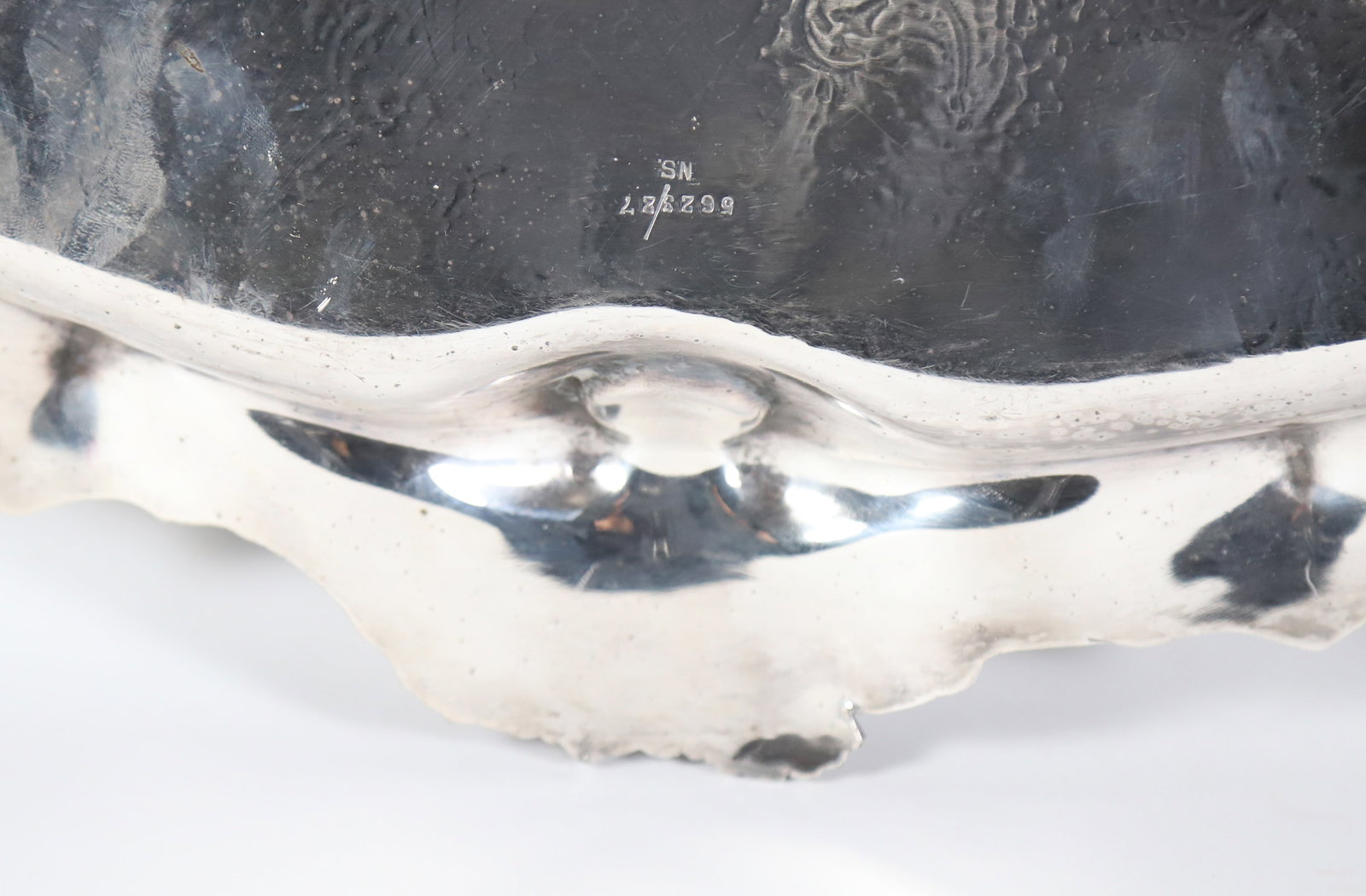 Silver Plated Two Handle Serving Tray - 5