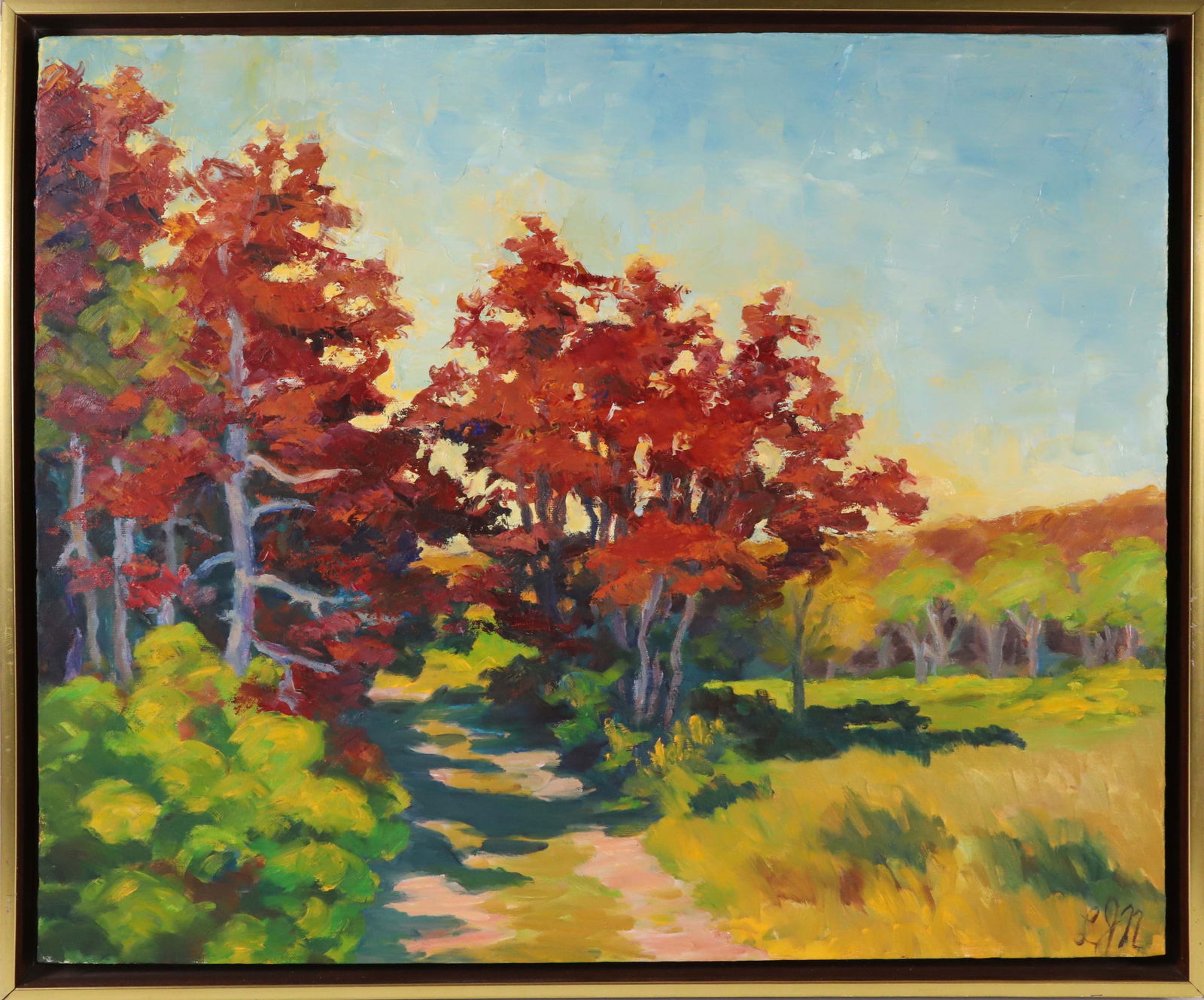 Lynn Nicholas Oil On Canvas "Landscape" (1 of 4)