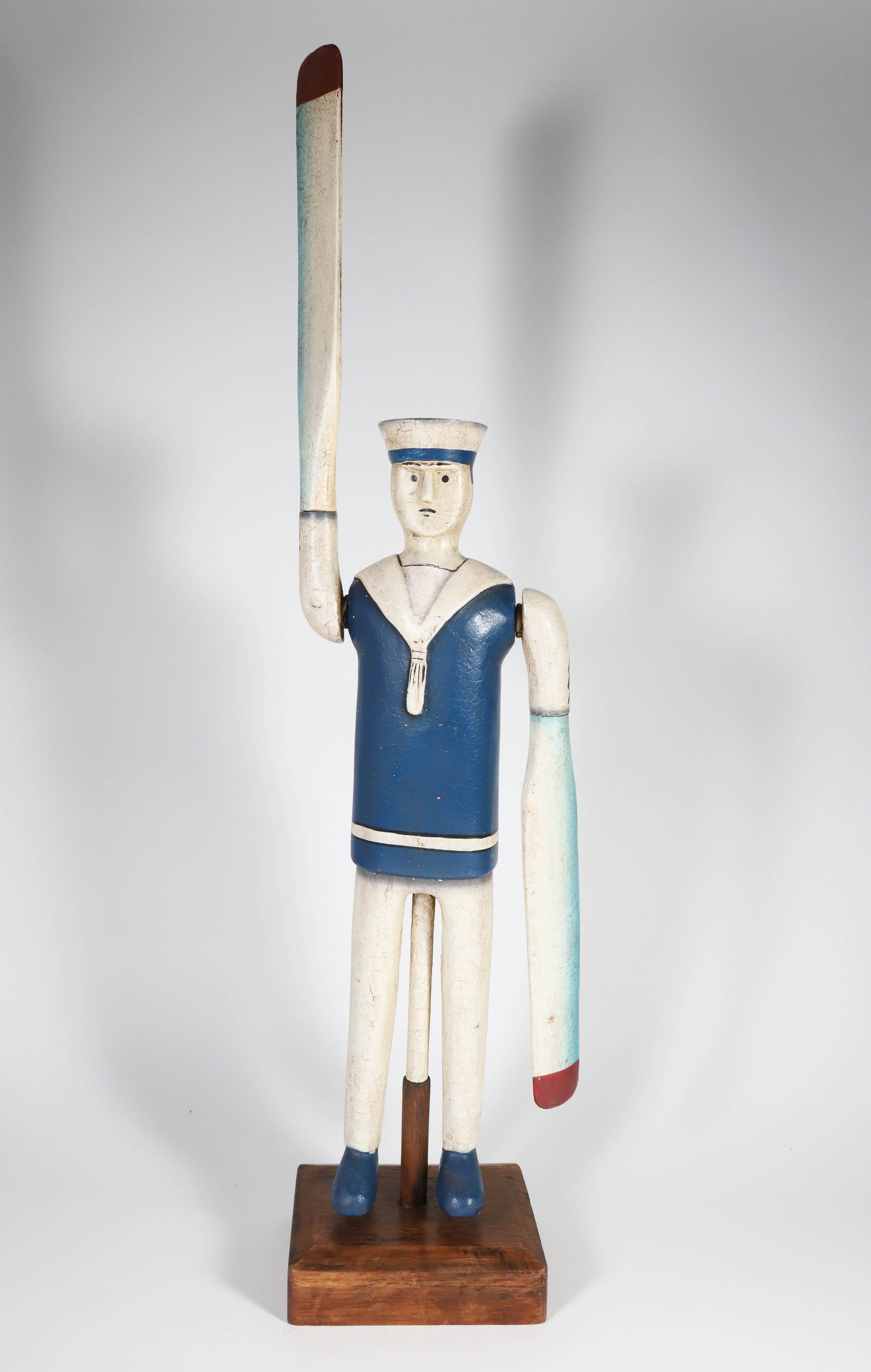 Contemporary Sailor Whirligig (1 of 6)