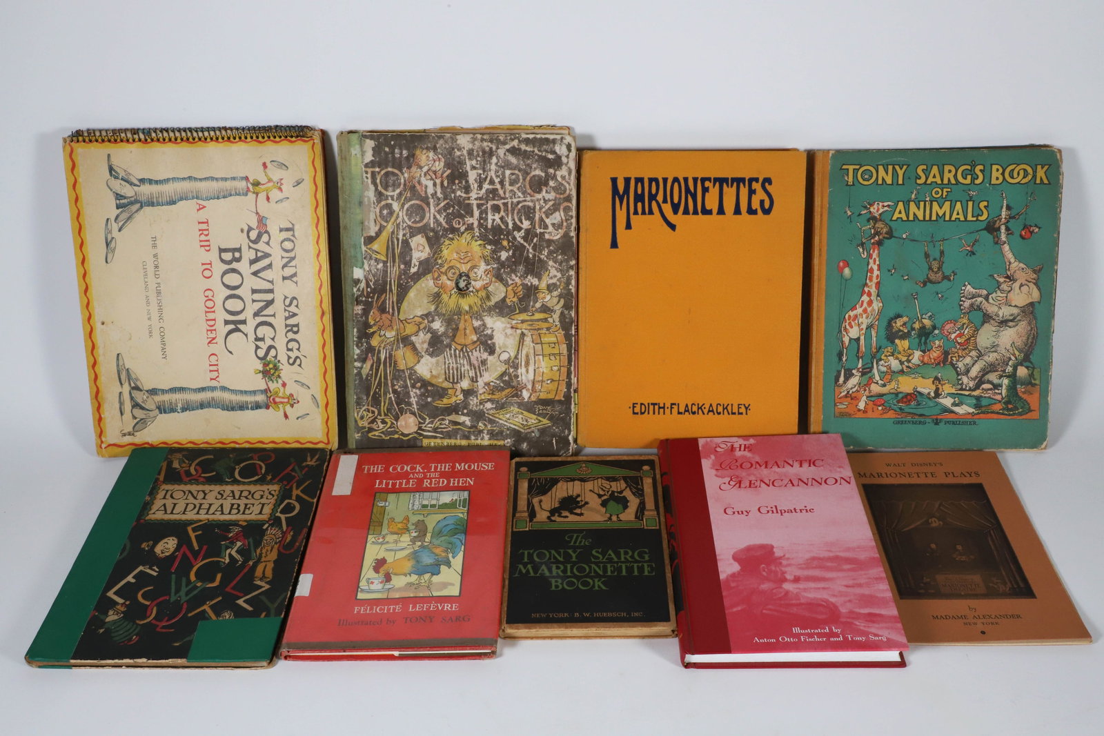 Collection of Nine Vintage Tony Sarg Books (1 of 4)