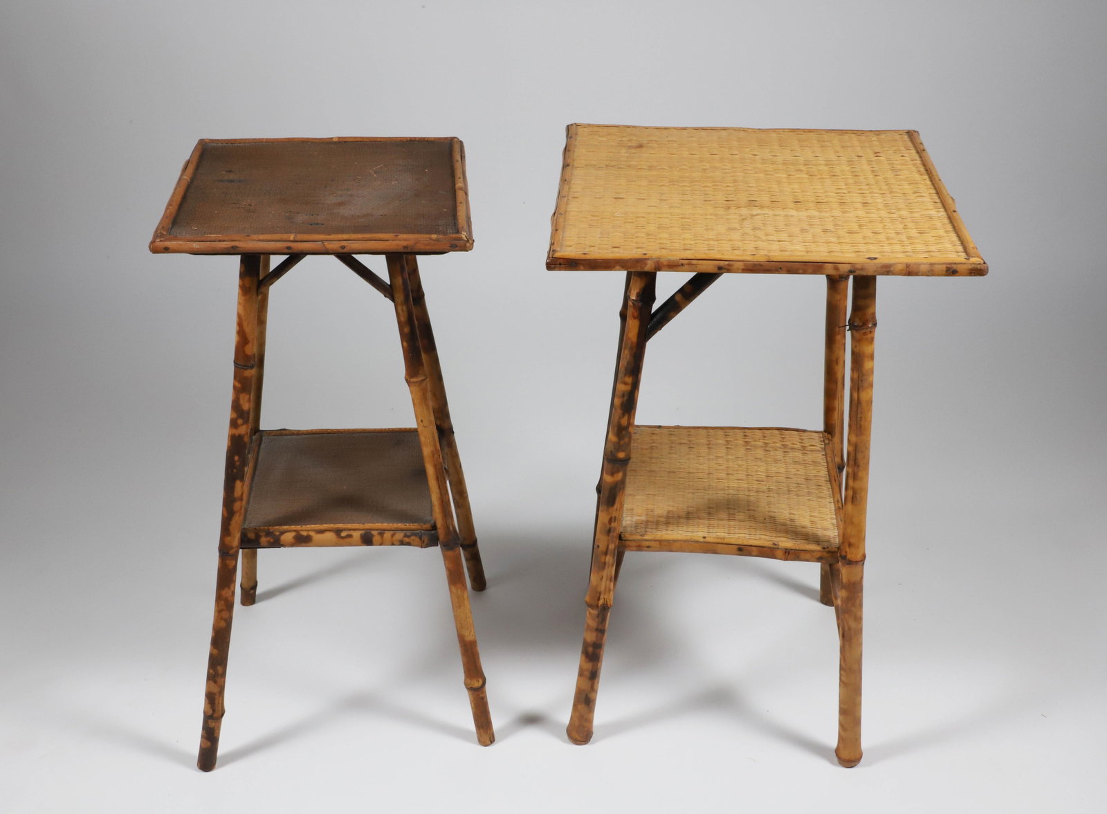 Two Vintage Bamboo Fern Stands (1 of 5)